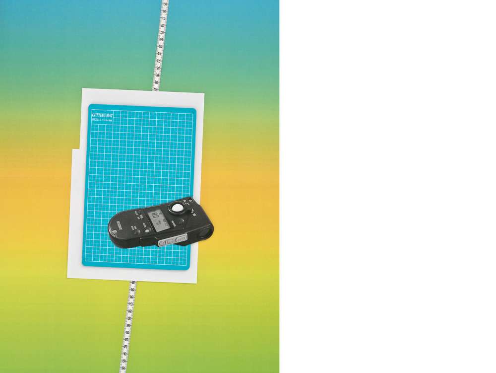 Sekonic Multimaster L-408, cutting mat, colour gradient, OFF
