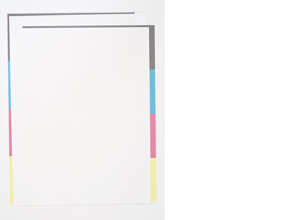 Untitled (CMYK-Testprints, Setting 2)